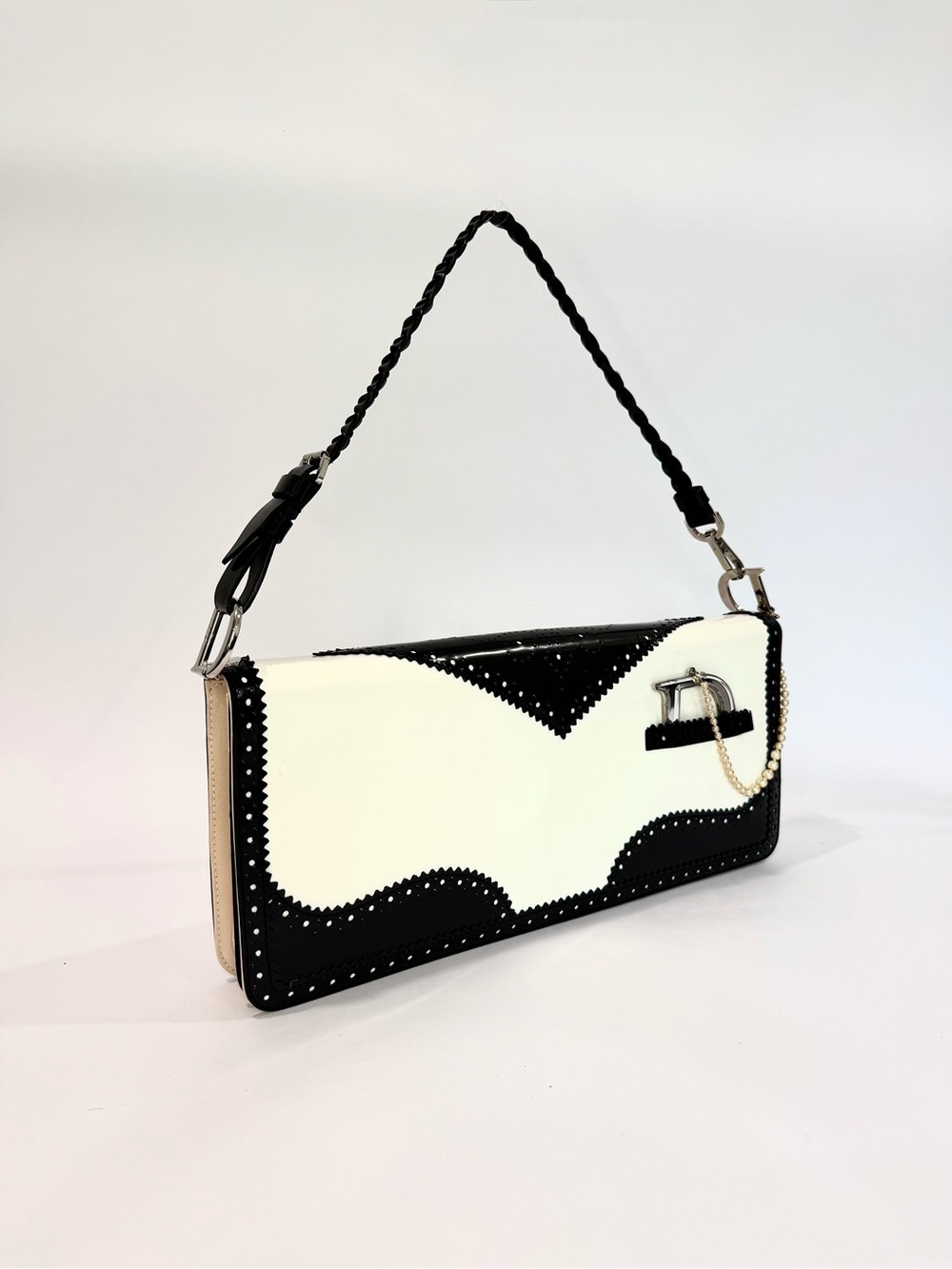 RARE Dior Runway D’Trick Shoulder Bag / Clutch - Picture 6 of 14